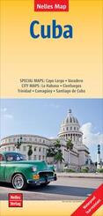 Nelles Map Landkarte Cuba ; Kuba 1:775.000