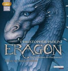 Eragon - Das Verm&auml;chtnis der Drachenreiter,3 Audio-CD, 3 MP3