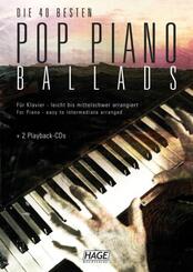 Pop Piano Ballads 1 mit 2 Playback-CDs.Bd.1
