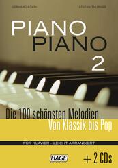 Piano Piano 2 leicht + 2 CDs.Bd.2