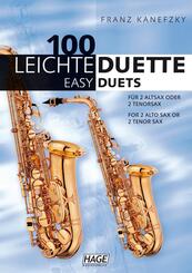 100 leichte Duette f&uuml;r 2 Saxophone