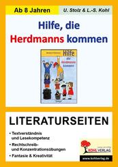 Barbara Robinson 'Hilfe die Herdmann kommen', Literaturseiten