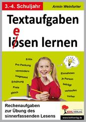 Textaufgaben l(e)&ouml;sen lernen, ab 3. Schuljahr