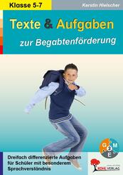Texte und Aufgaben zur Begabtenf&ouml;rderung
