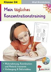 Mein t&auml;gliches Konzentrationstraining / Klasse 3-4