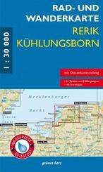 Rad- und Wanderkarte Rerik/K&uuml;hlungsborn