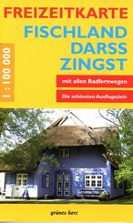 Freizeitkarte Fischland, Dar&szlig;, Zingst