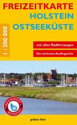Freizeitkarte Holstein, Ostseek&uuml;ste