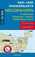 Rad- und Wanderkarte Heiligenhafen