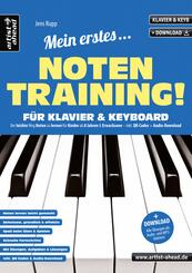 Mein erstes Notentraining f&uuml;r Klavier & Keyboard!