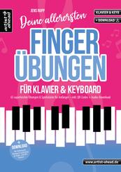 Deine allerersten Finger&uuml;bungen f&uuml;r Klavier & Keyboard