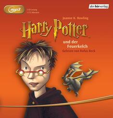Harry Potter und der Feuerkelch,2 Audio-CD, 2 MP3