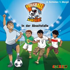 Fu&szlig;ball-Haie - In der Abseitsfalle,1 Audio-CD