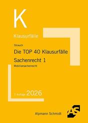 Die TOP 40 Klausurf&auml;lle Sachenrecht 1