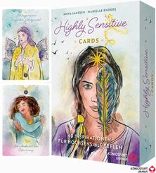 Highly Sensitive Cards - 40 Inspirationen f&uuml;r hochsensible Seelen, m. 1 Buch, m. 1 Beilage