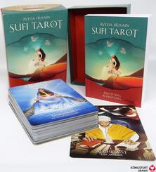 Sufi-Tarot - Der Weg des Herzens: 78 Tarotkarten mit Anleitung, m. 1 Buch, m. 1 Beilage