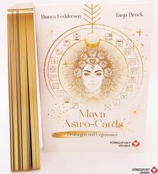 Maya-Astro-Cards: 44 astrologische Orakelkarten mit Booklet, m. 1 Buch, m. 1 Beilage