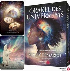 Orakel des Universums - Kosmische Botschaften f&uuml;r Dich, m. 1 Buch, m. 1 Beilage