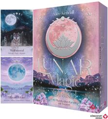 Lunar Magic Orakel - 40 Mondorakel-Karten mit Booklet (Deutsch; also in English. Search for product ID: 4250375110293 to get the lowest price), m. 1 Beilage, m. 1 Buch