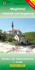 M&uuml;glitztal. Liebstadt und Umgebung 1:20 000