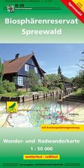 Biosph&auml;renreservat Spreewald 1 : 50 000