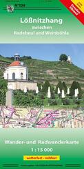 L&ouml;&szlig;nitzhang zwischen Radebeul und Weinb&ouml;hla 1 : 15 000