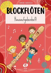 Blockfl&ouml;ten-Hausaufgabenheft