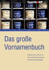Das gro&szlig;e Vornamenbuch