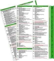 ICD-10 - Psychische und Verhaltensst&ouml;rungen - Kapitel V (F) - Ausgabe 2019 (Teil 2 von 2) - 1x Mini-Poster A4 - laminiert - Ideal f&uuml;r Klinik, Praxis & Pr&uuml;fungsvorbereitung