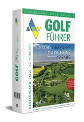 Albrecht Golf F&uuml;hrer Deutschland 26/27 inklusive Greenfee Gutscheinen