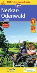 BVA ADFC Regionalkarte Neckar-Odenwald 1:50.000