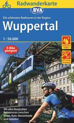 BVA Radwanderkarte Region Wuppertal die sch&ouml;nsten Radtouren 1:50.000