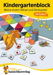 Kindergartenblock ab 3 Jahre - Meine ersten R&auml;tsel und Denkspiele