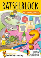 R&auml;tselblock ab 3 Jahre, Band 2