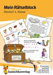 Mein R&auml;tselblock Deutsch 4. Klasse