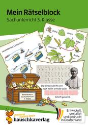 Mein R&auml;tselblock Sachunterricht 3. Klasse