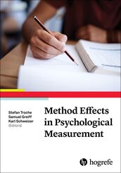 Method Effects in Psychological Measurement