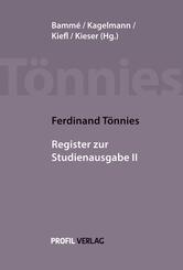 Gesamtregister und Werkverzeichnis zur Studienausgabe II