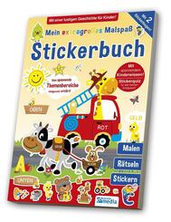 Stickerspa&szlig;buch - Meine Welt im Kindergarten