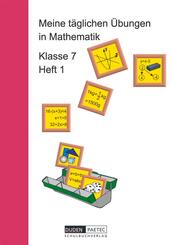 Meine t&auml;glichen &Uuml;bungen in Mathematik - 7. Schuljahr.H.1