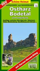 Doktor Barthel Karte Ostharz, Bodetal und Umgebung