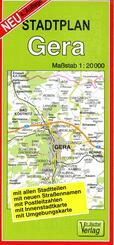 Doktor Barthel Stadtplan Gera
