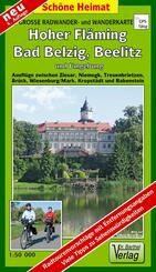Doktor Barthel Karte Hoher Fl&auml;ming, Bad Belzig, Beelitz und Umgebung