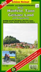 Doktor Barthel Karte Rh&ouml;n, H&uuml;nfeld, Tann, Geisaer Land und Umgebung