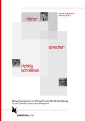 h&ouml;ren - sprechen - richtig schreiben. Kursbuch- und Arbeitsbuch