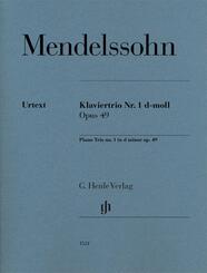 Felix Mendelssohn Bartholdy - Klaviertrio Nr. 1 d-moll op. 49