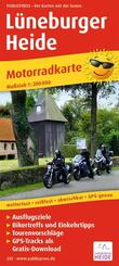 Publicpress Motorradkarte L&uuml;neburger Heide 1:200.000
