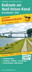 Publicpress Leporello Radtourenkarte Radroute Nord-Ostsee-Kanal 1:50.000