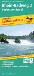 Rhein-Radweg 2, Bodensee - Basel 1 : 50 000