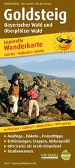 Wanderkarte Goldsteig, Bayerischer Wald und Oberpf&auml;lzer Wald 1 : 50 000